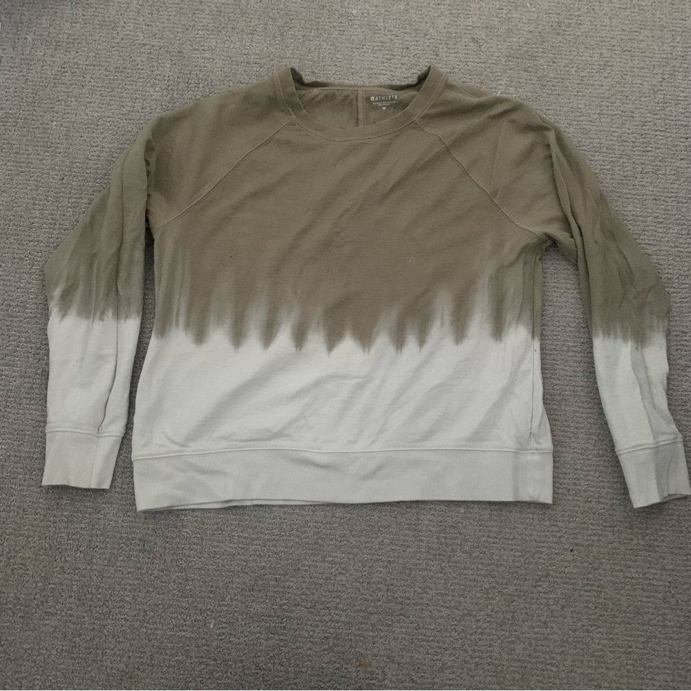 ATHLETA GREEN SWEATSHIRT